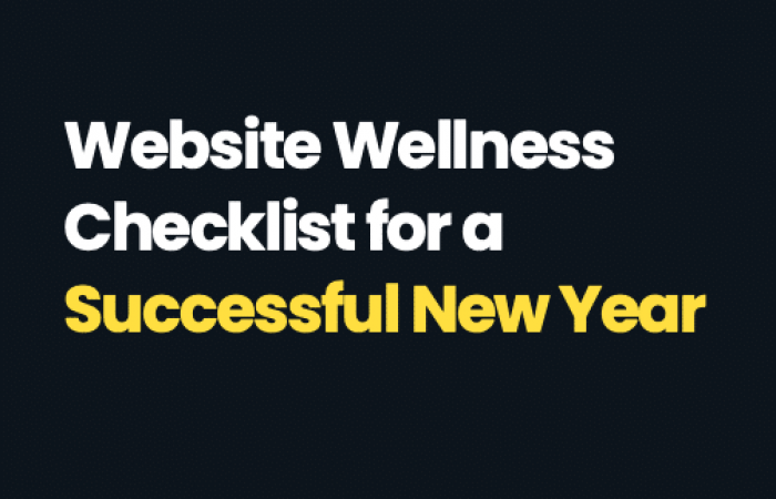 Website Wellness Checklist